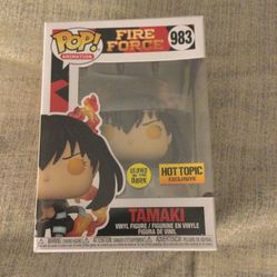 Funko Pop  Fire  Force  Hot Topic Exclusive  