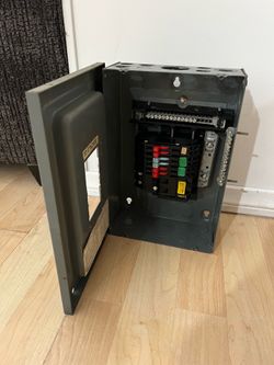 Zinsco Breaker Panel W/ Working Breakers