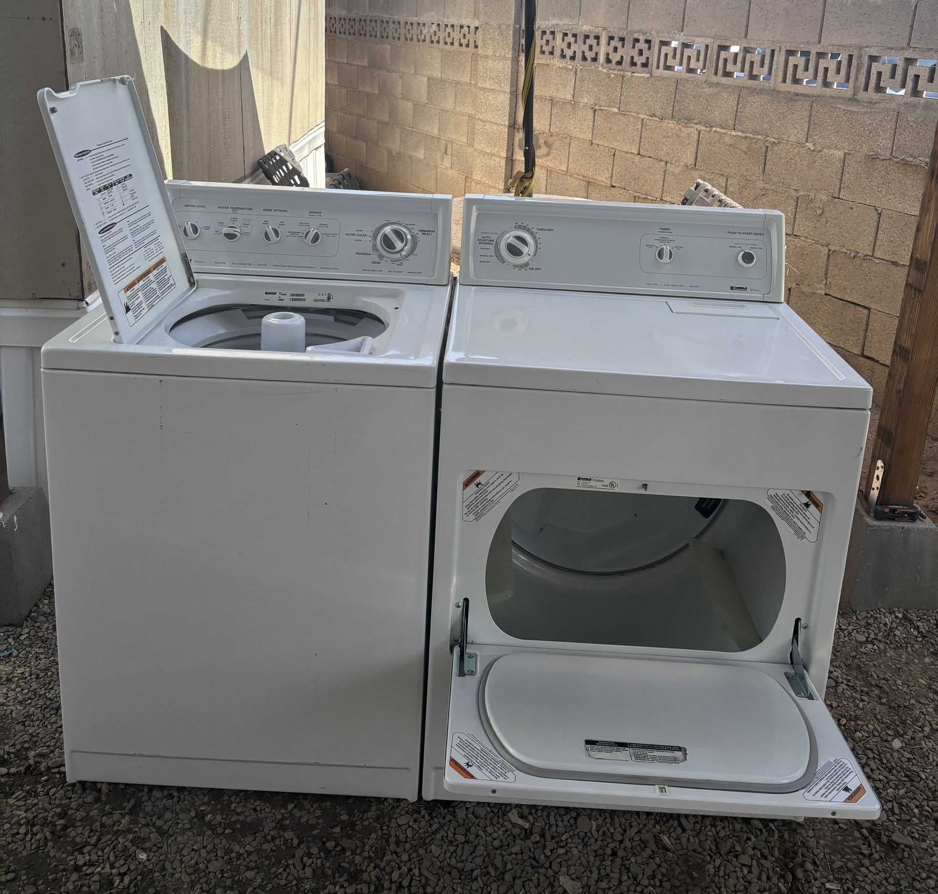 Washer And Dryer Kenmore Heavy Duty