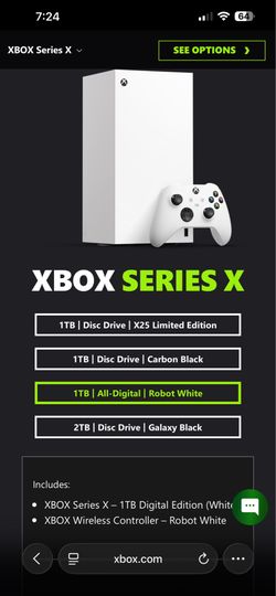 Xbox series x | s digital version