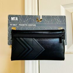 MTA Fitness Waistband Slim Fit Belt Workout Purse 