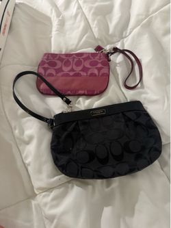 Coach wristlets