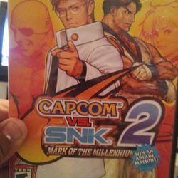 Ps2 And Capcom Vs Snk 2 Game 