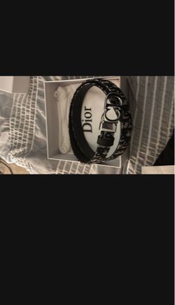 Dior Oblique Wrap Bracelet