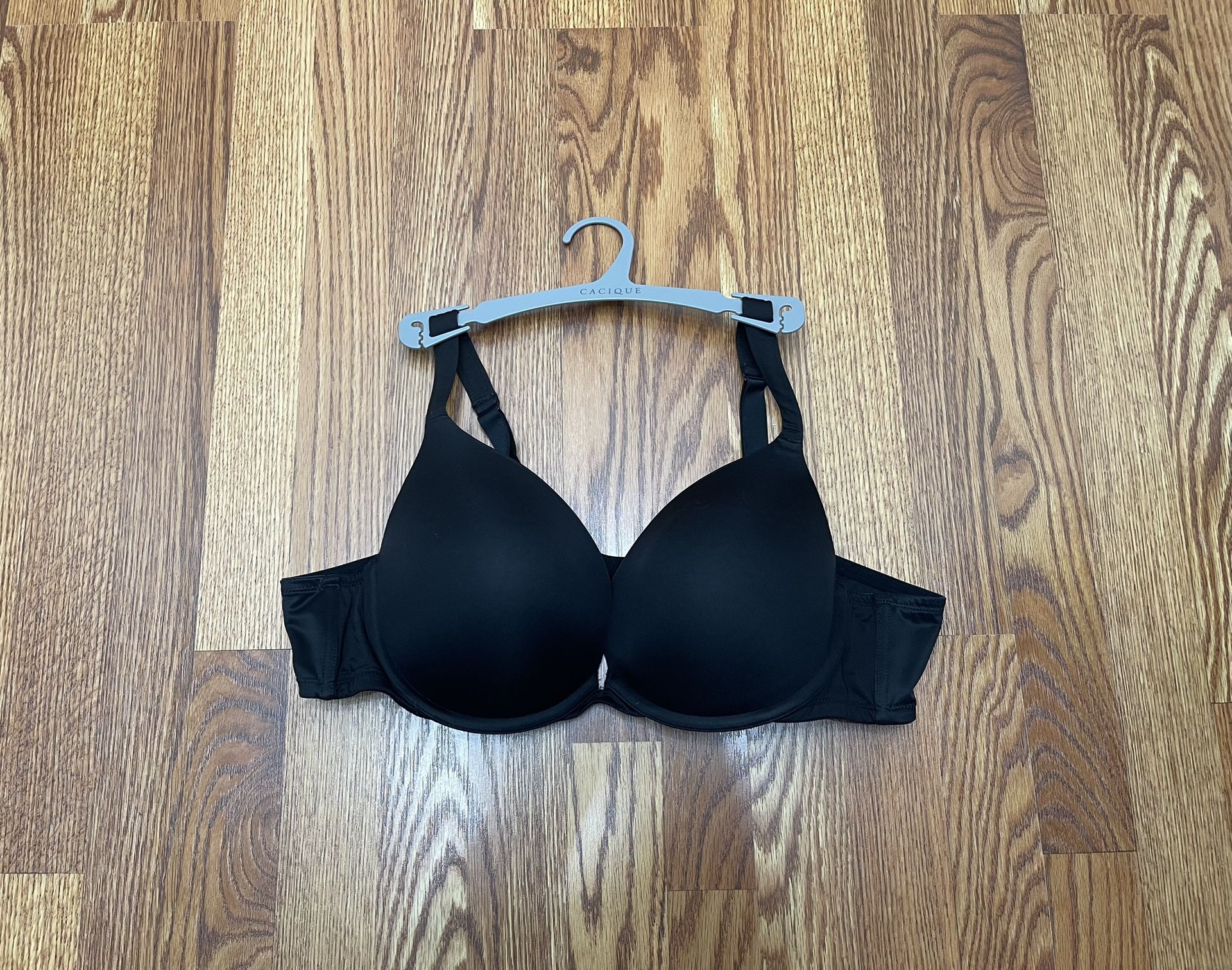 Lane Bryant Cacique Black Push Up Bra Size 44 B