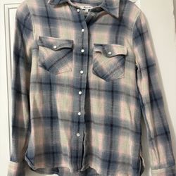 Women Flannel Shirt size 2