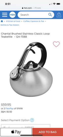 Chantal Brushed Stainless Classic Loop