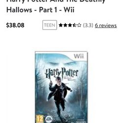 Harry Potter Wii Game