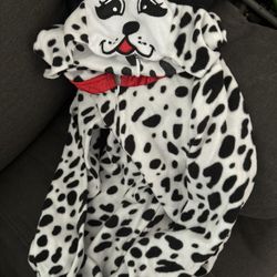Girls Dalmatian Costume Size 10-12