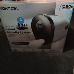 Night Owl Security System 1080P/HD Retails For $495 Before Tax At Best Buy Selling Mine For $150 It's Brand New Never Been Opened.