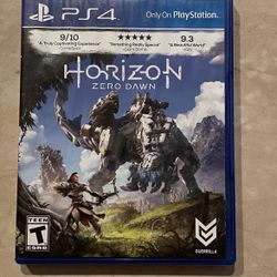 Selling Horizon Zero Dawn PS4 Game