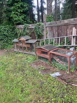 Rabbit hutches