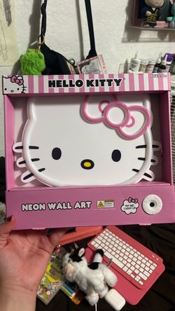 Hello Kitty, glow sign