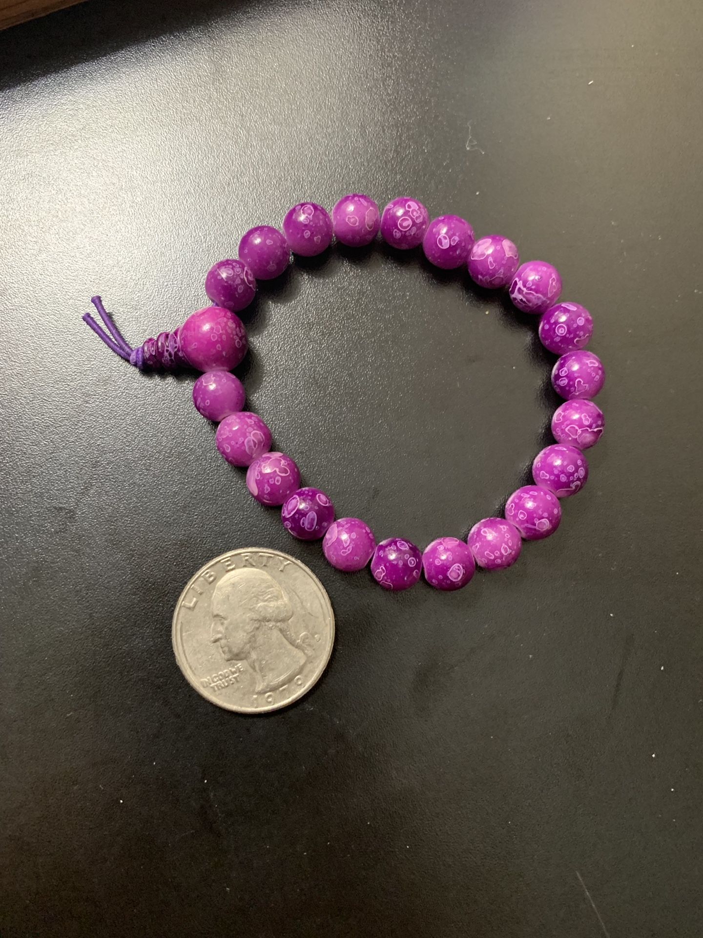 Purple Stretch Bracelet