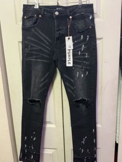Purple jeans 