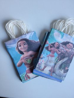 Disney Moana Party Favor Bags