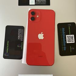 Iphone 12 128GB ANY CARRIER UNLOCKED RED 