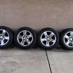 GM OEM 20” Wheels & 275/55R20 Tires
