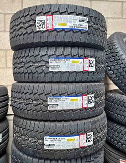 265/70/17 Falken Rubitrek AT Llantas nuevas Instaladas y balanceadas