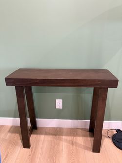 Wooden Entryway Table