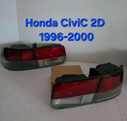 Honda Civic 2D 1996-2000 Tail Lights