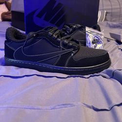 Travis Scot Phantom All Black Shoes Nike Low 