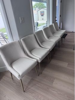 Set of 6 dining room chairs