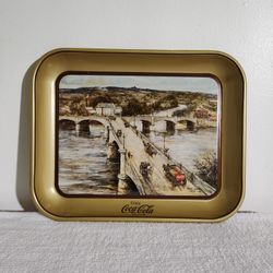 Vintage: Coca Cola Fourth Y Bridge Serving Tray 