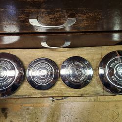 Wheelhorse Tractor Hubcaps: 2 Front 6", 2 Rear 8" - excellent condition $300 obo