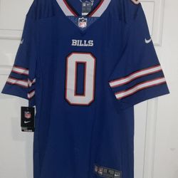 Buffalo Bills Keon Coleman #0 on-Field Team Jersey Royal Blue Home Adult Men’s Size Large New with tags 