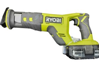 Ryobi Pcl515 Green Cordless Reciprocating Saw