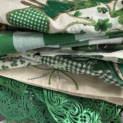 Saint Patrick Table Runners Two Dollars Each