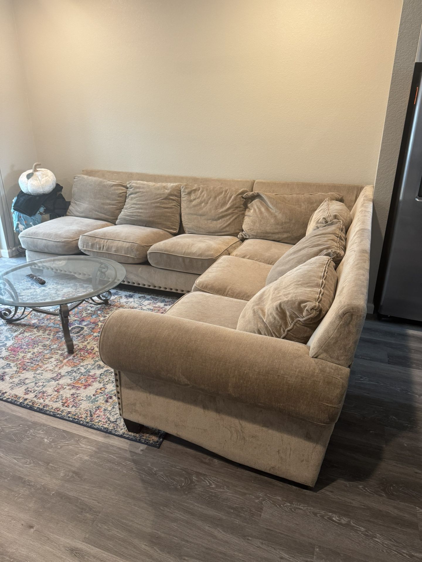 very large sectional couch