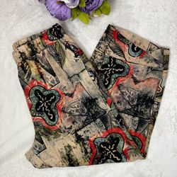 Boutique Abstract Patterned Pants