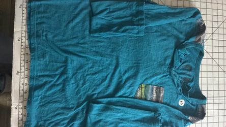 three T-shirts with sleeves