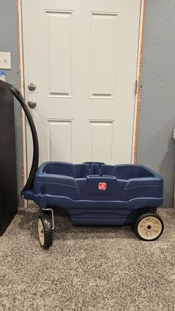 Step2 Neighborhood Wagon Toddler Riding Toy with Seatbelts and Storage for Ages 18 months to 5 Years