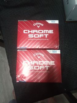 Brand New Callaway Chrome Soft Triple Track