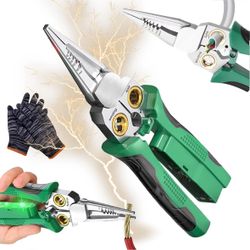 8 in 1 Wire Stripper with Voltage Tester