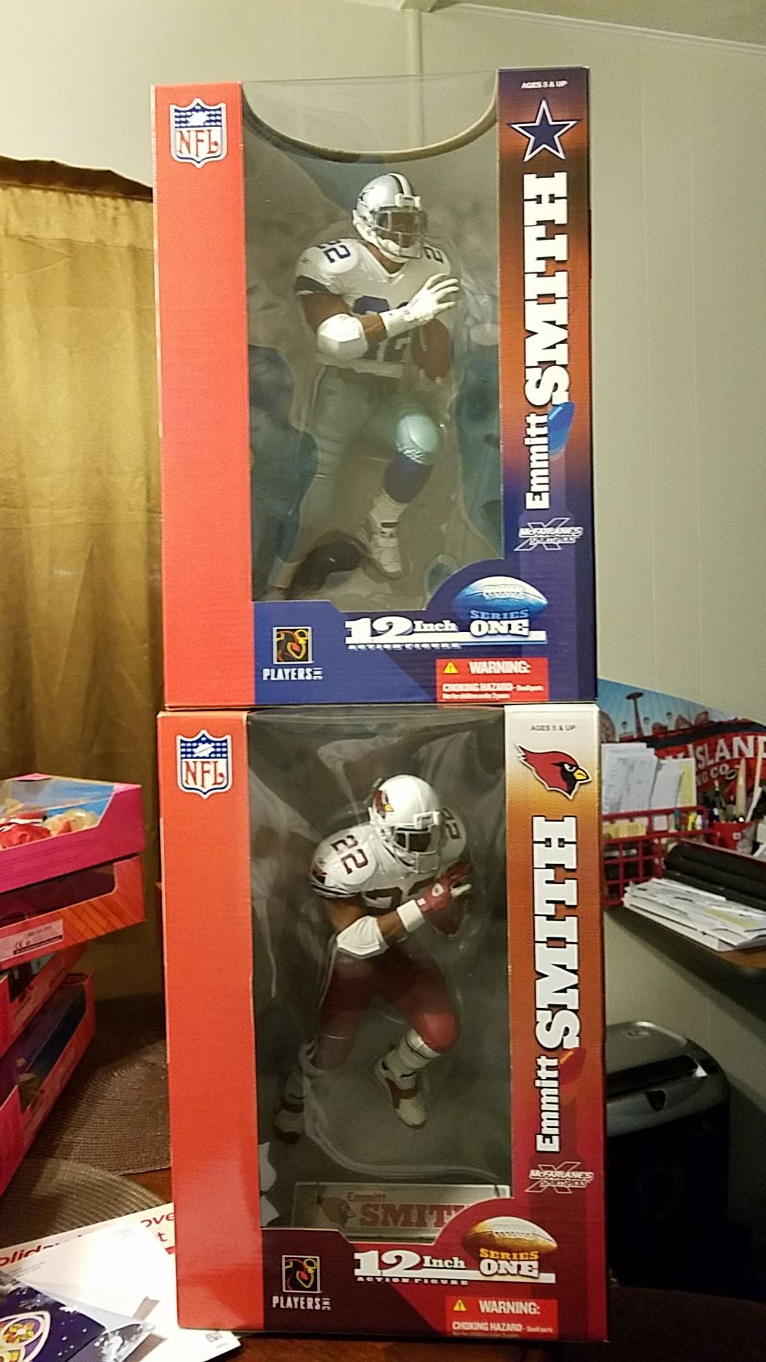 12" McFarlane Emmitt Smith set