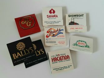 Las Vegas Matchbook Collection, Showboat, Riviera, Etc.
