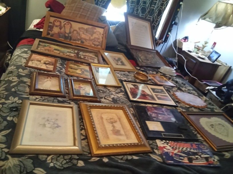 Assorted Antiques Paintings