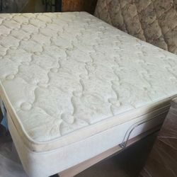 Mattress And Box Spring Queen Size 