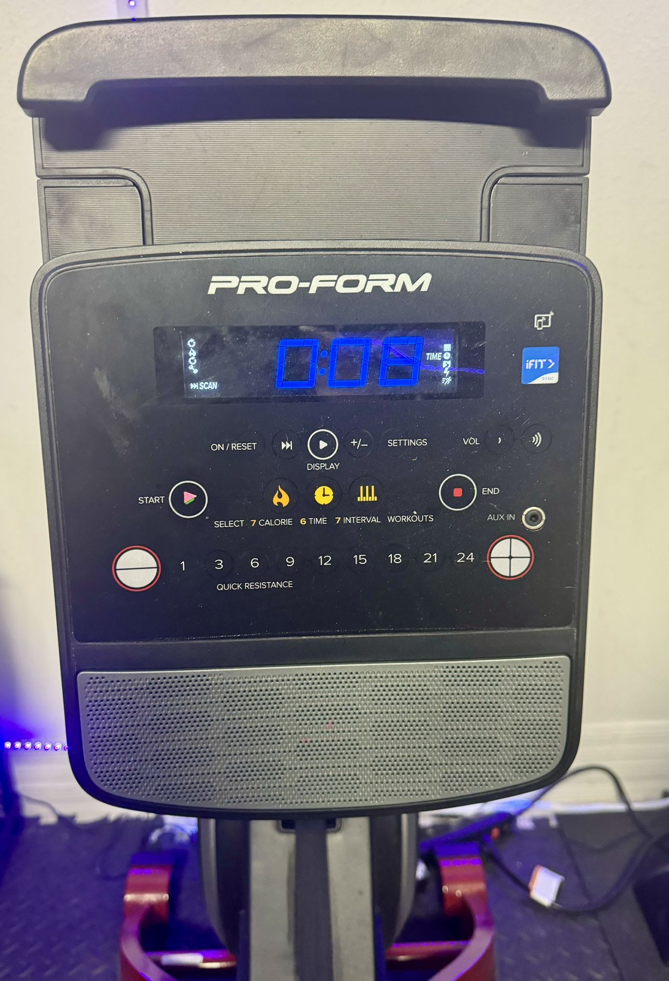 ProForm Pro 750R Rower – iFit Ready + Tablet Holder – Space-Saving Design! $100