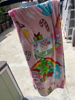 Carebears Christmas Throw