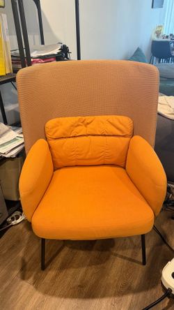 IKEA BINGSTA Accent Chair – Orange