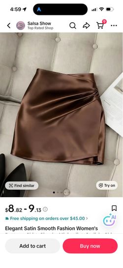 Satin Skirt