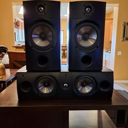 PSB Book Shelf and Center Speakers