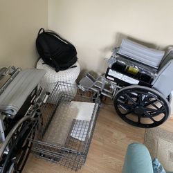 Care Chair Wheelchair For Shopping  (2)