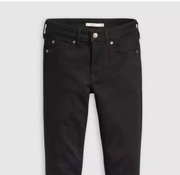 Levi's  women's jeans 24 denim skinny black