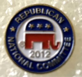 Republican 2012 National Committee Lapel / Blouse Pin